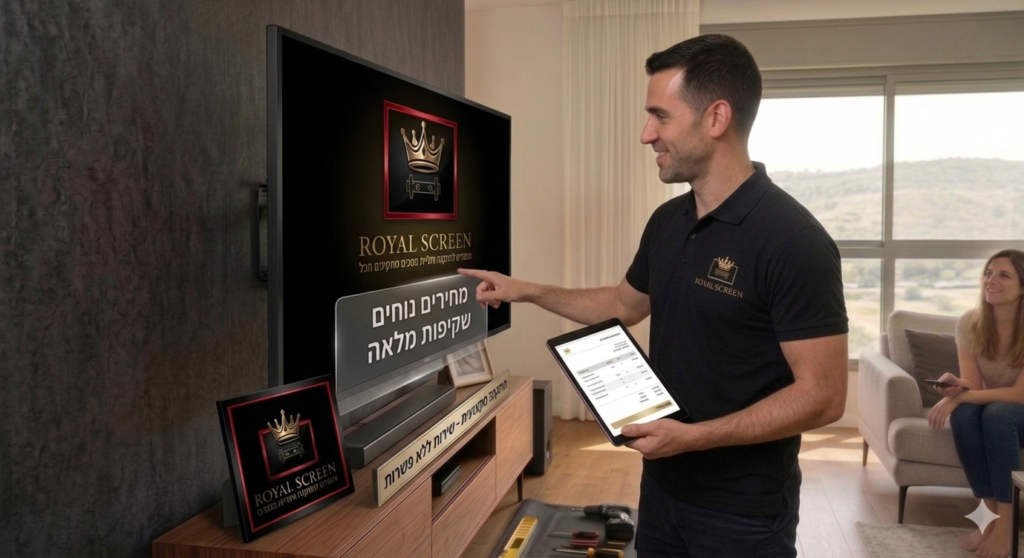 התקנת טלויזיה בקריות חיפה צפון