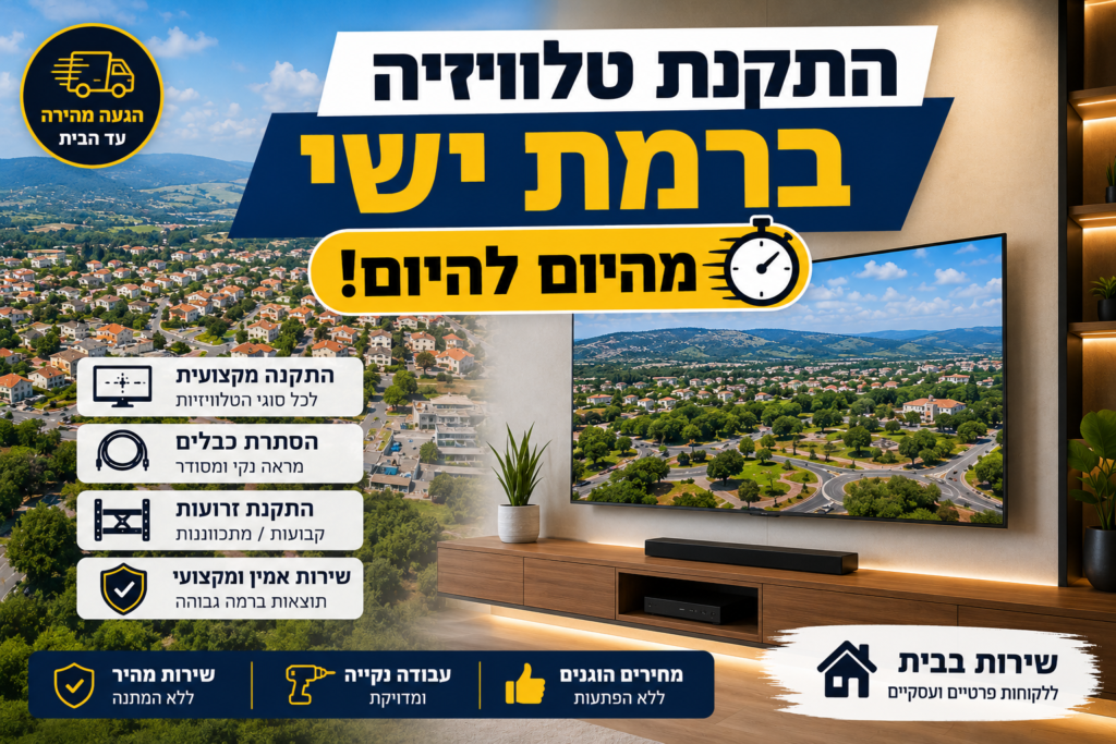 רמת ישי נוף של היישוב מלמעלה עם בתי מגורים וסביבה ירוקה