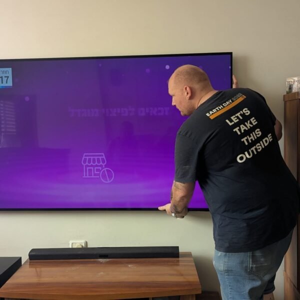 לאחר השדרוג שלנו הבאנו מראה מודרני ויפה שמשנה את כל הצורה של הסלון