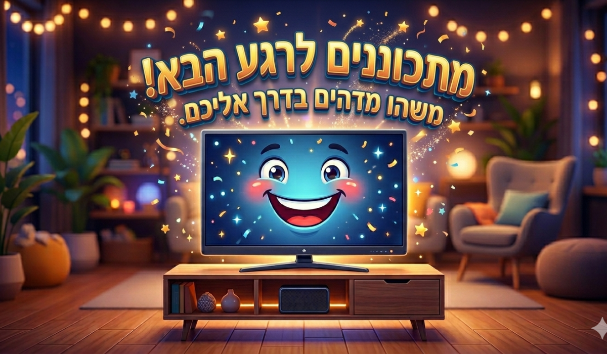 בקרוב יעלה תוכן נוסף של התקנת טלויזיה מוצלחת