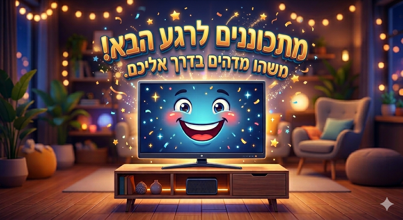 בקרוב יעלה תוכן נוסף של התקנת טלויזיה מוצלחת