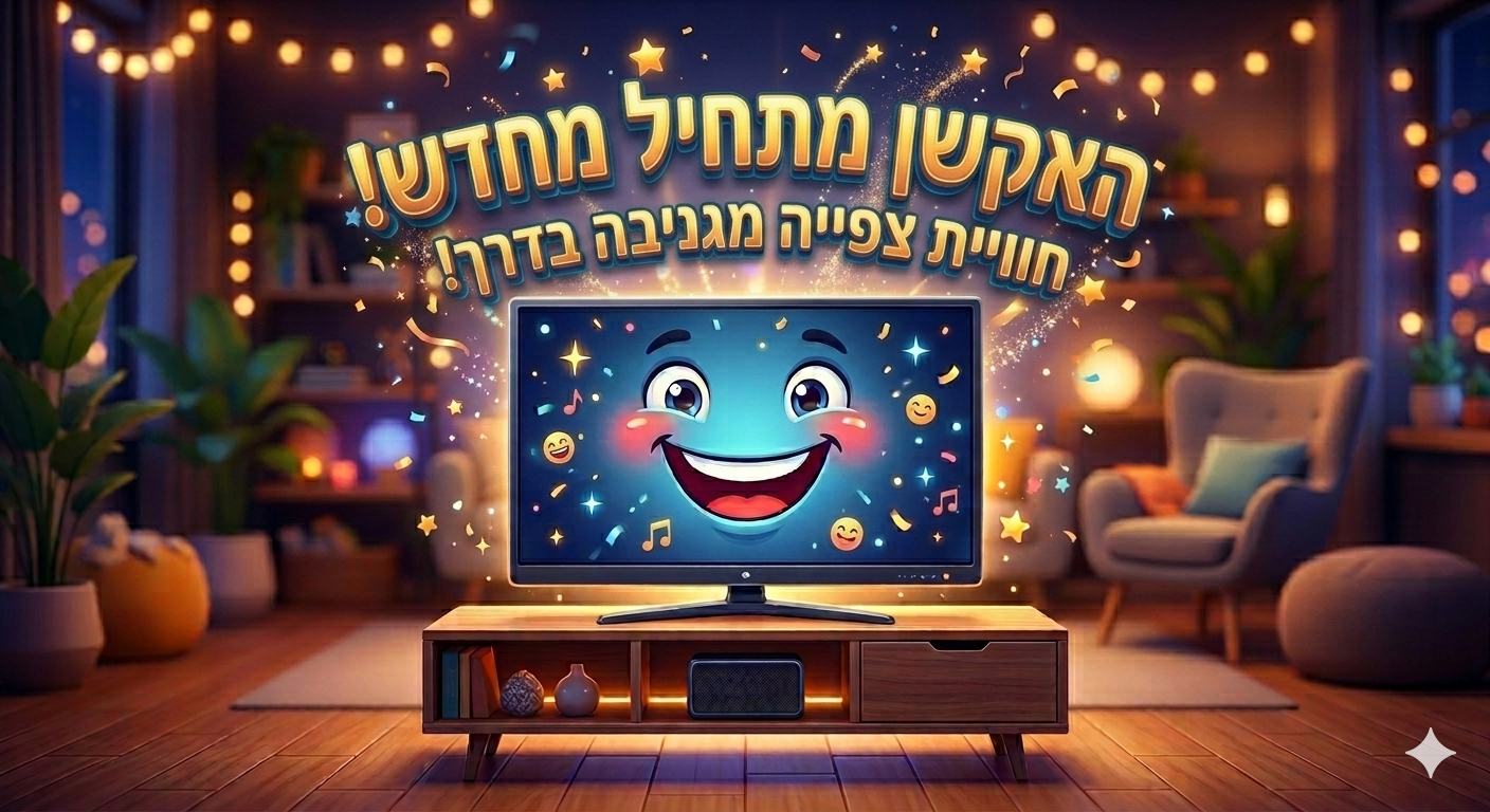 בקרוב יעלה תוכן נוסף של התקנת טלויזיה מוצלחת