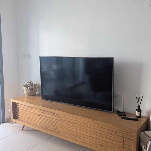 לפניי ההתקנה שלנו מסך מותקן בצורה לקויה